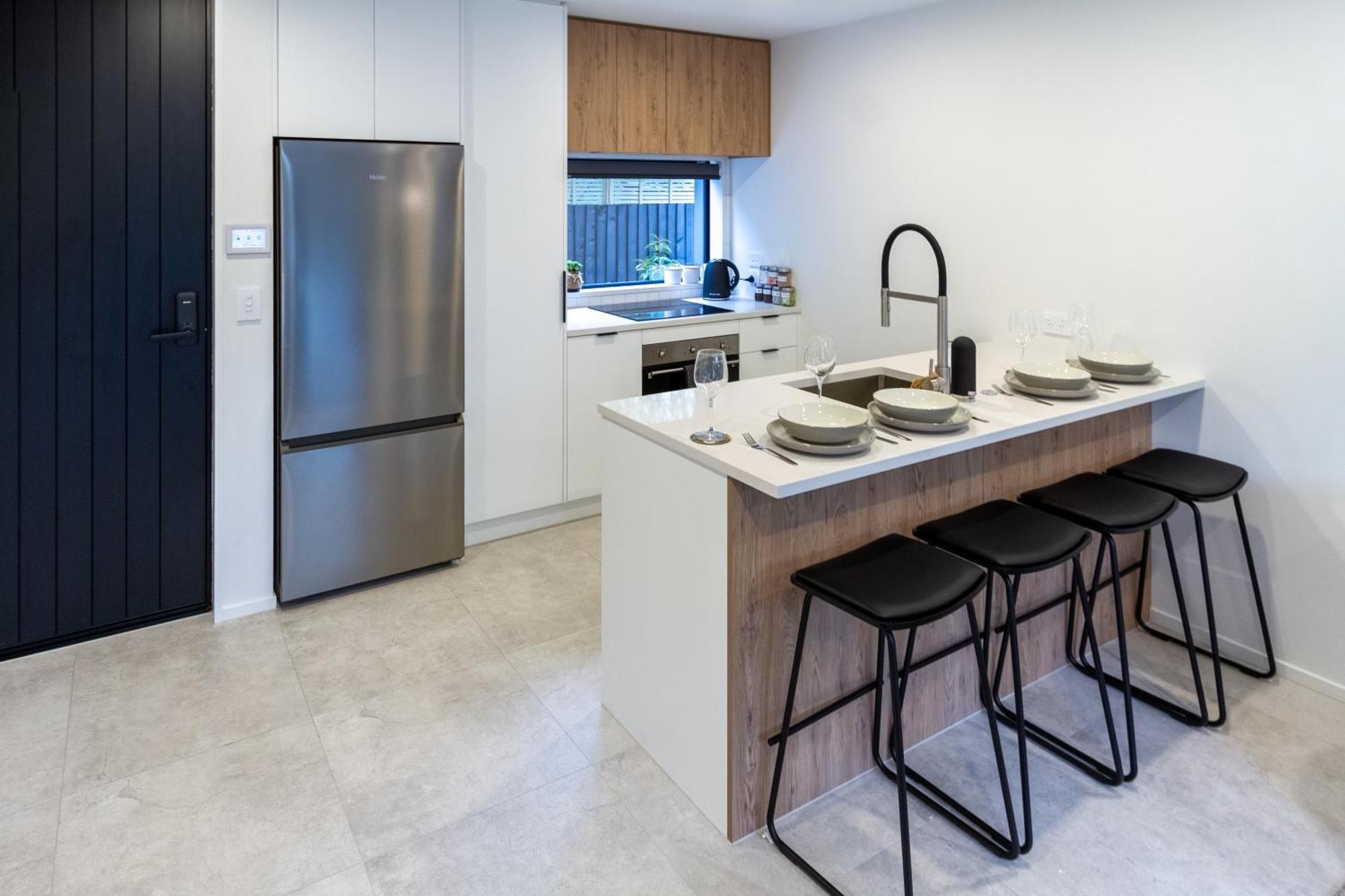 Merivale Gem: 2Br Townhouse Oasis Christchurch Ngoại thất bức ảnh